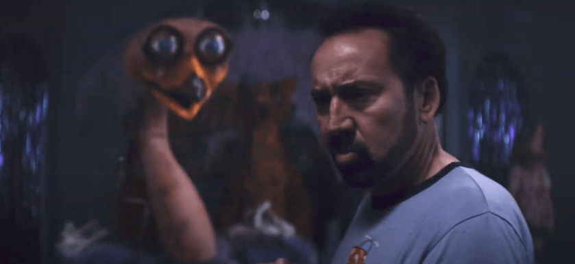 Nicolas Cage in Willy's Wonderland